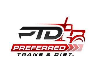 PREFERRED Transport & Distribution; PTD,  logo design by torresace
