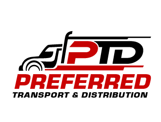 PREFERRED Transport & Distribution; PTD,  logo design by THOR_