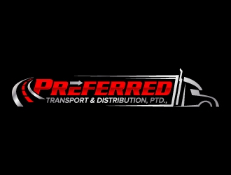 PREFERRED Transport & Distribution; PTD,  logo design by jaize