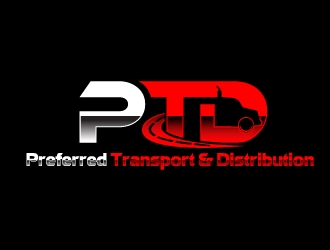 PREFERRED Transport & Distribution; PTD,  logo design by ZQDesigns
