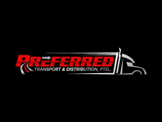 PREFERRED Transport & Distribution; PTD,  logo design by jaize