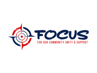 FOCUS: For Our Community Unity & Support logo design by lexipej