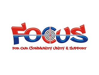 FOCUS: For Our Community Unity & Support logo design by gitzart