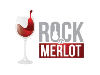 Rock n Merlot logo design by ShadowL