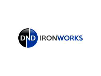 DnD Ironworks logo design by ubai popi