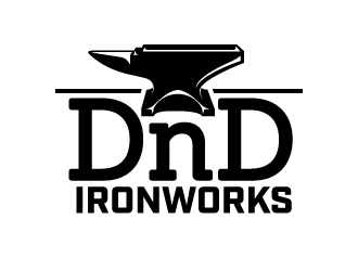 DnD Ironworks logo design by jaize