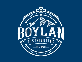 Boylan Distributing logo design by jaize