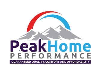 Mountain States Home Performance logo design by Vincent Leoncito