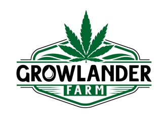 Growlander Farm logo design by DreamLogoDesign