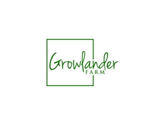 Growlander Farm logo design by bricton