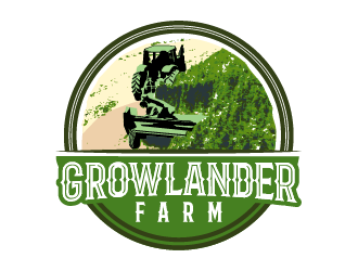 Growlander Farm logo design by IanGAB