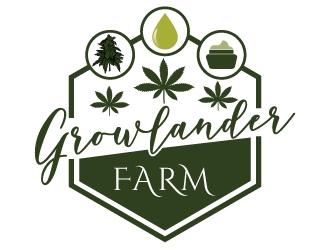 Growlander Farm logo design by MonkDesign