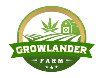 Growlander Farm logo design by akilis13