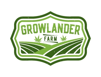 Growlander Farm logo design by akilis13