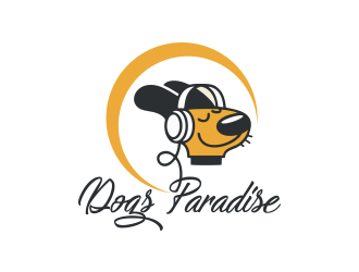 Dogs Paradise  logo design by ROSHTEIN