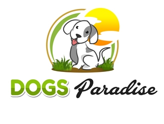 Dogs Paradise  logo design by Arrs