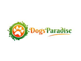 Dogs Paradise  logo design by serprimero