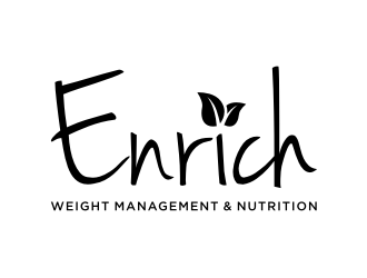 Enrich - Weight Management & Nutrition logo design by asyqh