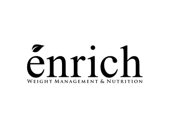 Enrich - Weight Management & Nutrition logo design by asyqh
