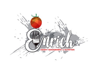 Enrich - Weight Management & Nutrition logo design by frontrunner