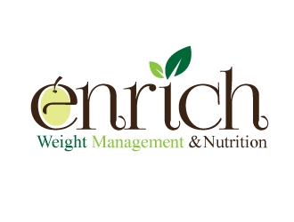 Enrich - Weight Management & Nutrition logo design by nexgen