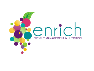 Enrich - Weight Management & Nutrition logo design by coco