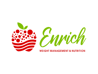Enrich - Weight Management & Nutrition logo design by JessicaLopes