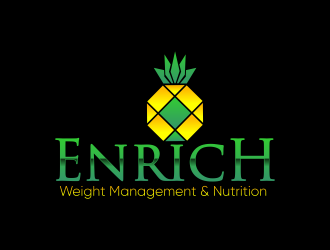 Enrich - Weight Management & Nutrition logo design by qqdesigns