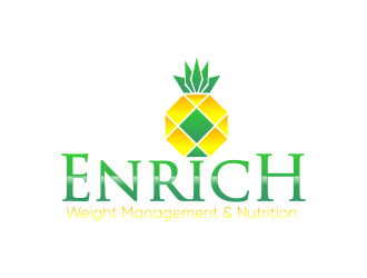 Enrich - Weight Management & Nutrition logo design by qqdesigns