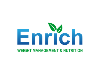 Enrich - Weight Management & Nutrition logo design by cintoko