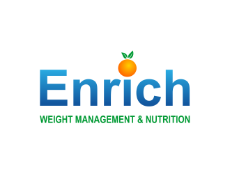 Enrich - Weight Management & Nutrition logo design by cintoko