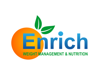 Enrich - Weight Management & Nutrition logo design by cintoko