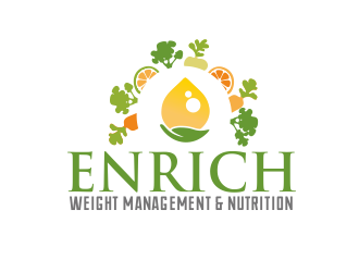 Enrich - Weight Management & Nutrition logo design by YONK