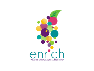 Enrich - Weight Management & Nutrition logo design by coco