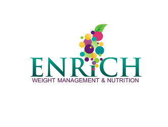 Enrich - Weight Management & Nutrition logo design by coco