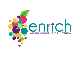 Enrich - Weight Management & Nutrition logo design by coco