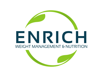 Enrich - Weight Management & Nutrition logo design by kunejo