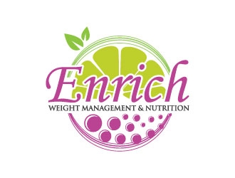 Enrich - Weight Management & Nutrition logo design by J0s3Ph