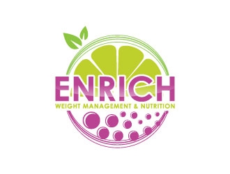 Enrich - Weight Management & Nutrition logo design by J0s3Ph