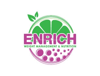 Enrich - Weight Management & Nutrition logo design by J0s3Ph