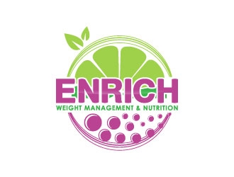 Enrich - Weight Management & Nutrition logo design by J0s3Ph