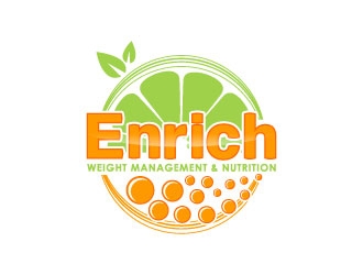 Enrich - Weight Management & Nutrition logo design by J0s3Ph