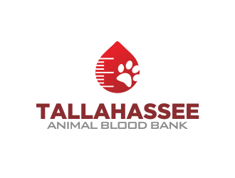 Tallahassee Animal Blood Bank logo design by YONK