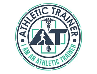 ATHLETIC TRAINER logo design by MAXR
