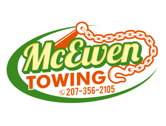McEwen Towing logo design by Dakon