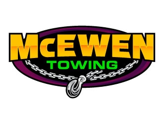 McEwen Towing logo design by daywalker