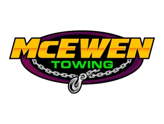 McEwen Towing logo design by daywalker
