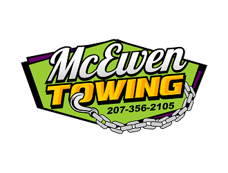 McEwen Towing logo design by haze
