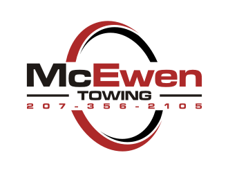 McEwen Towing logo design by rief