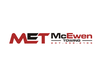 McEwen Towing logo design by rief